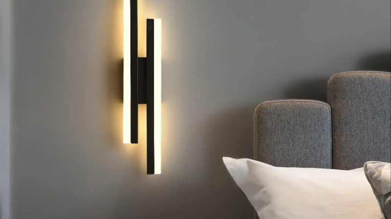 Lampe murale simple américaine: Élégance minimaliste