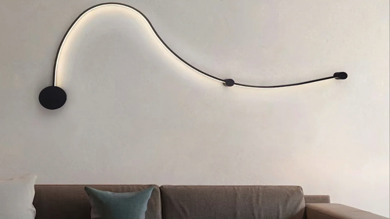 Lampe murale serpent: un éclairage original