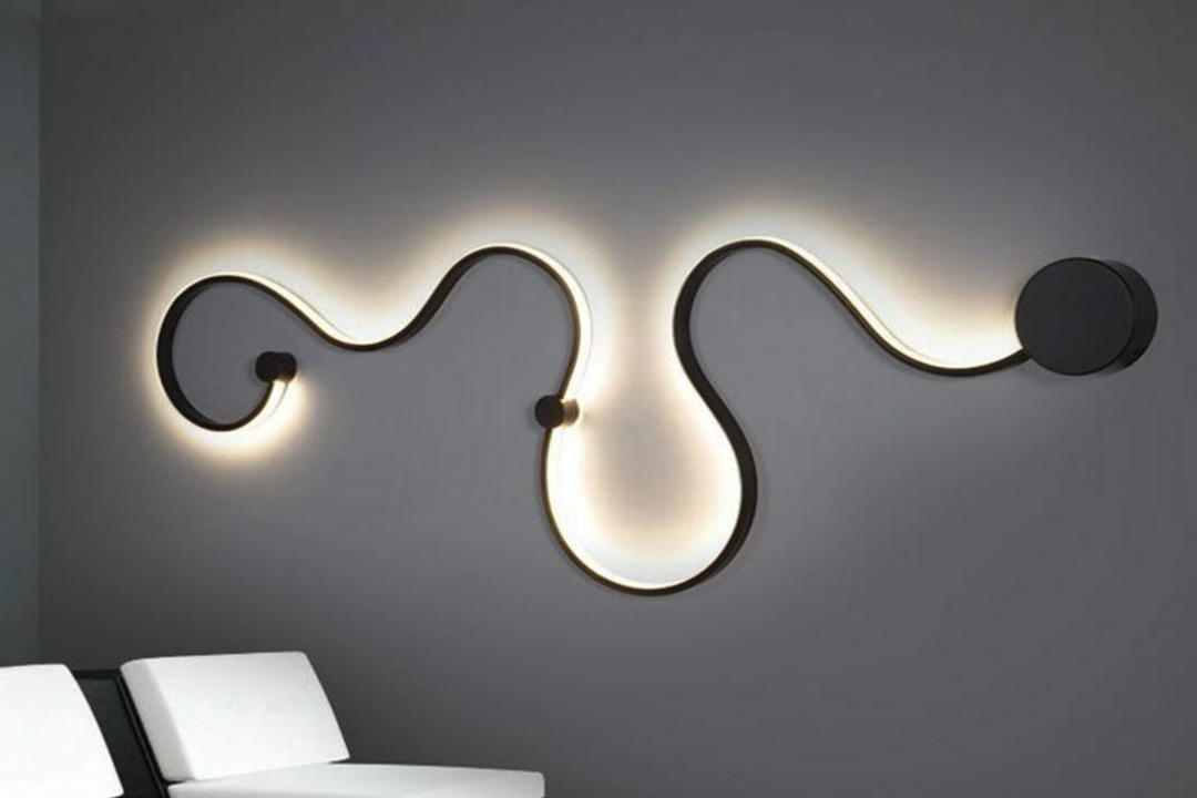 Lampe murale serpent: un éclairage original