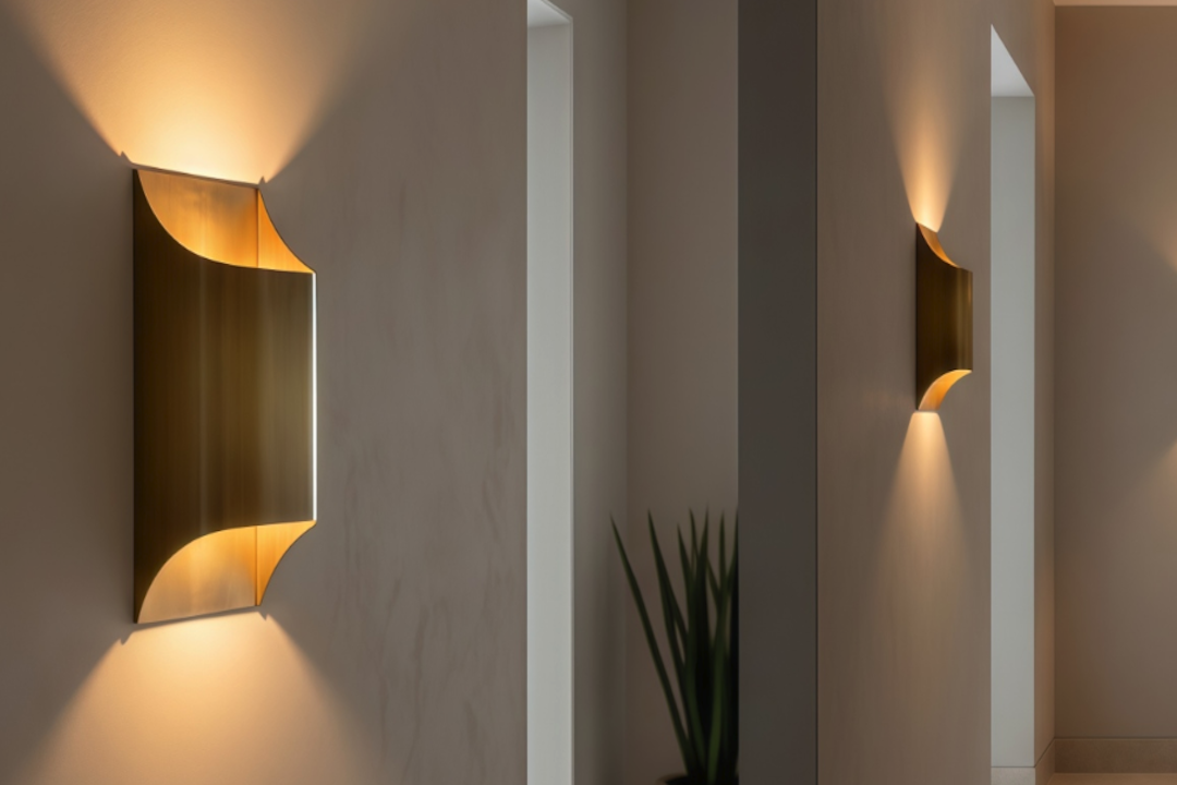 Lumières d&rsquo;accent murales LED pour décor de couloir