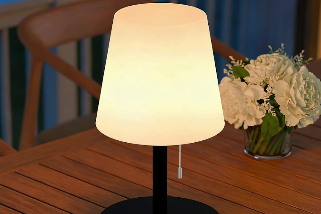 Lampe de chevet dimmable chaleureuse avec réglage du coucher de soleil
